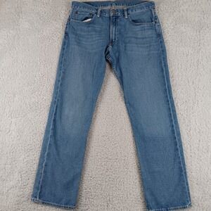 Polo Ralph Lauren Mens Blue Straight Leg Denim Jeans 33x32 4895810DPM